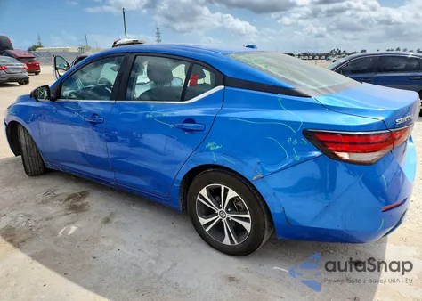 2021 Nissan Sentra Sv z USA, uszkodzony, nr VIN 3N1AB8CV9MY300087